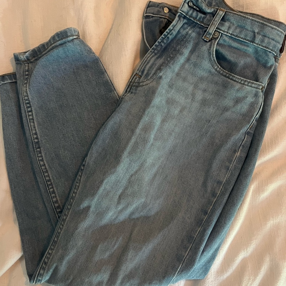 Everlane high rise ankle jeans